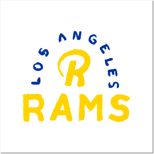 Los Angeles Raaaams 02 Posters and Art